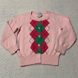 Talbots Kids Little Girls Cardigan, GUC, Size 3